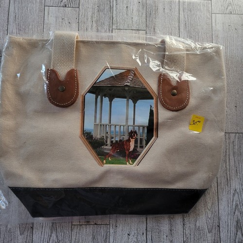 Nuova borsa tote cane - cane, tela