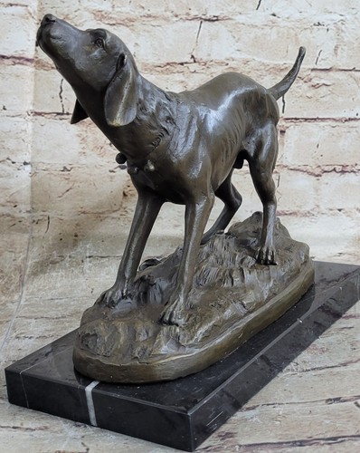Caccia cane levriero bronzo - caccia,