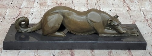 Statua scultura cane - , frusta