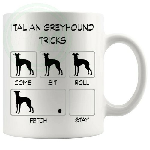Tazza trucchi levriero - tazza,
