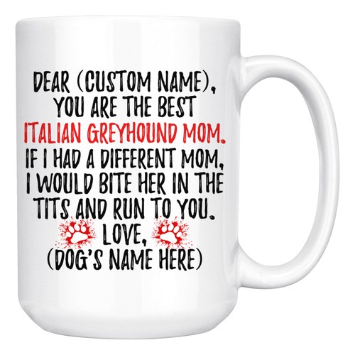 Tazza mamma levriero italiano - tazza,